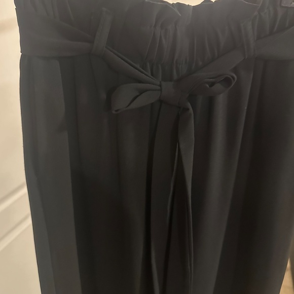 Women's black wide leg palazzo pant size small - Picture 4 of 8